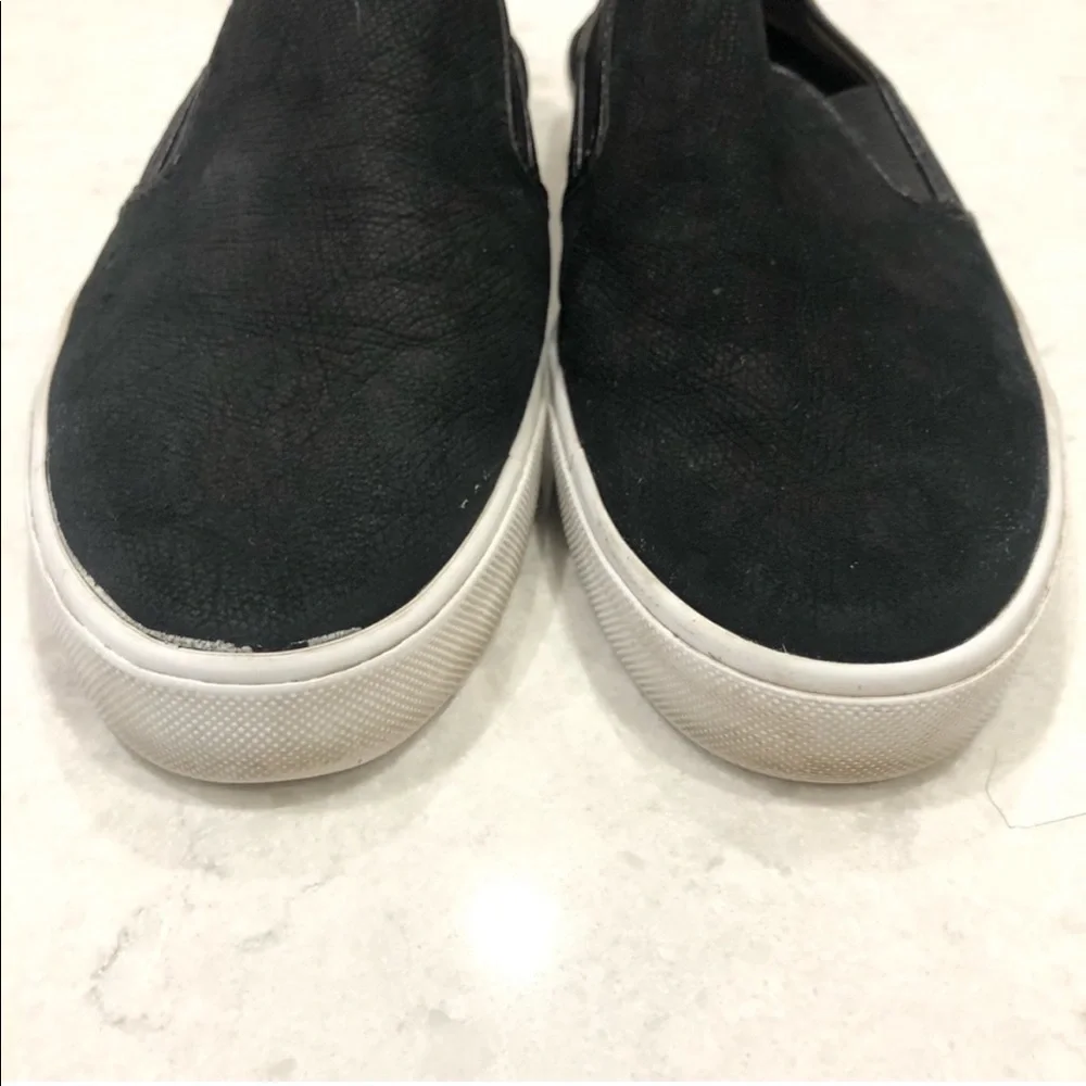 Banana Republic Brenna Black Slip On Sneakers—10 - Picture 4 of 10